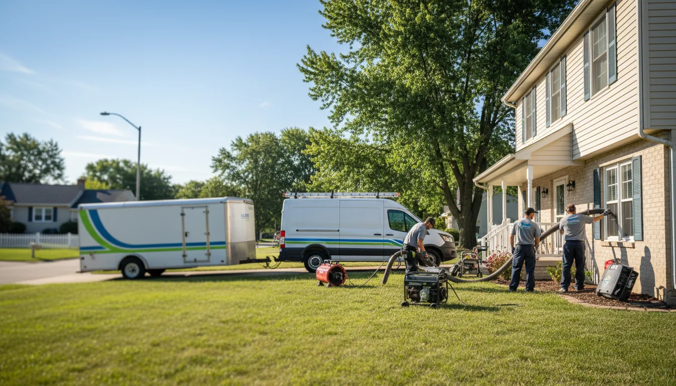 Flooded Basement Restoration And Cleanup With Repair in Baxter, IA near me